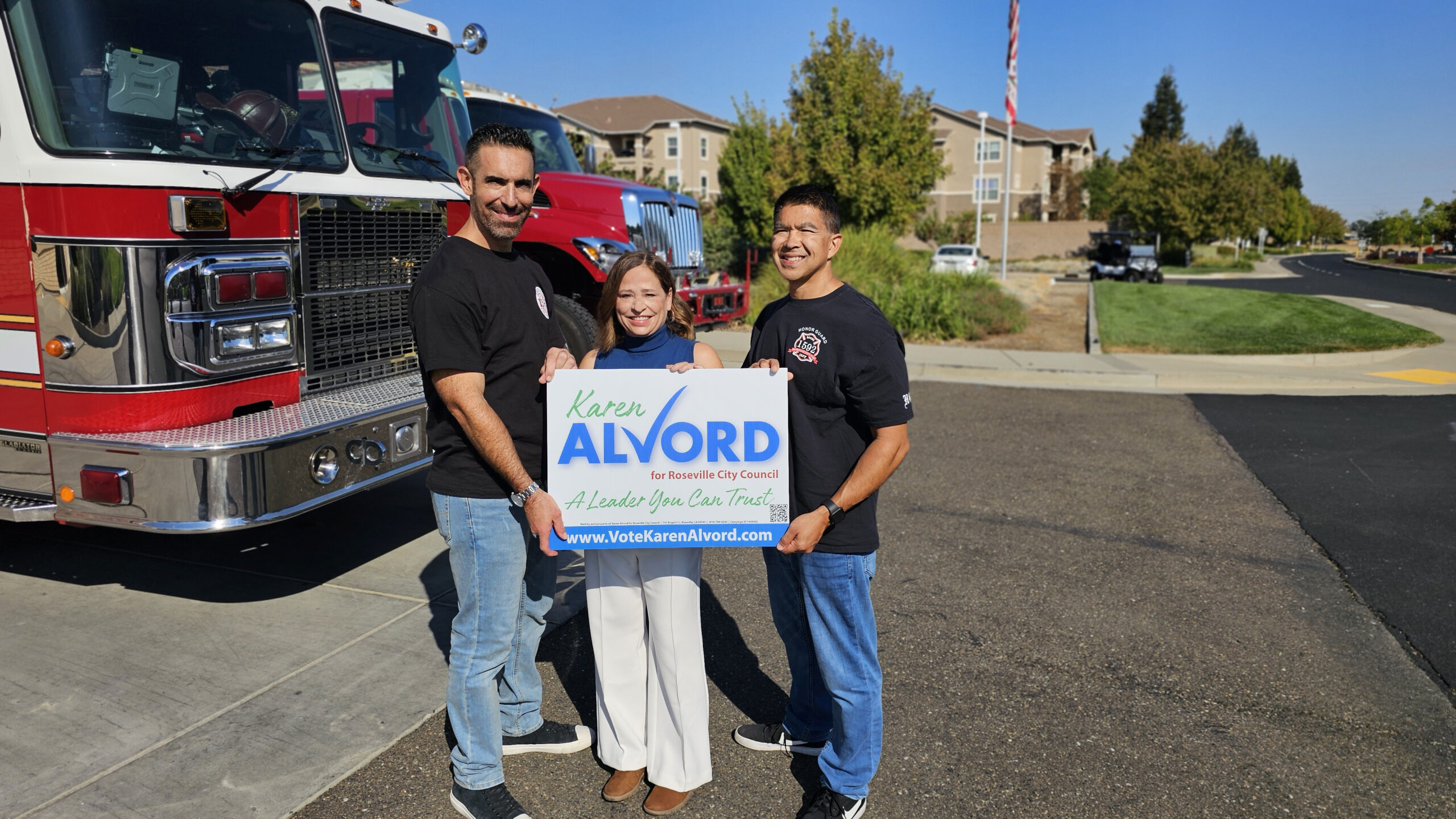 Rsvl Firefighters Support Karen Alvord